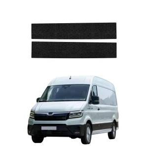 2w1 Czarna powłoka techniczna Grizz Protector na przednie progi MAN TGE (2016-2026)