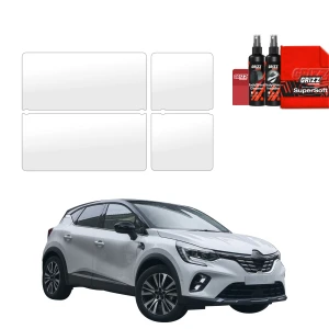 4w1 Bezbarwna folia ochronna Grizz Protector na progi Renault Captur (2019-2023)