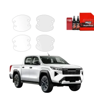 4w1 Bezbarwna folia ochronna Grizz Protector pod klamki Toyota Hilux (2026)