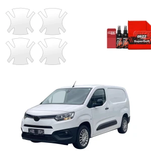 4w1 Bezbarwna folia ochronna Grizz Protector pod klamki Toyota Proace City (2018-2026)
