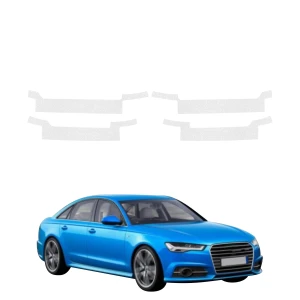 4w1 Bezbarwna powłoka techniczna Grizz Protector na progi Audi A6 C7 Sedan Facelifting (2014-2018)
