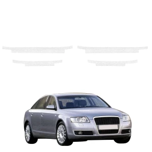 4w1 Biała powłoka techniczna Grizz Protector na progi Audi A6 C6 Sedan 4D (2004-2008)