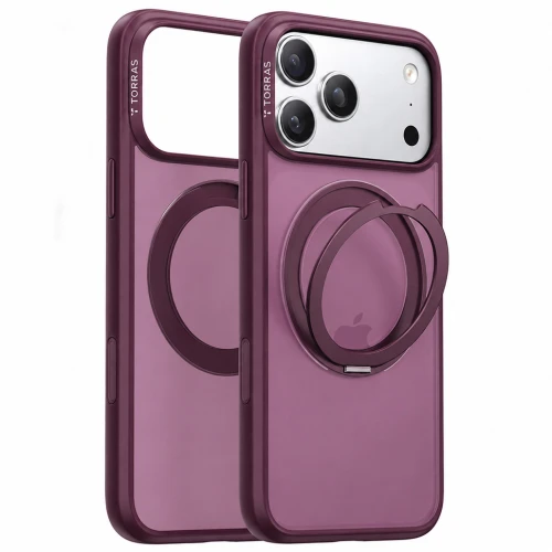 Etui Torras O1 Guardian do iPhone 18 Pro Max / 17 Pro Max do MagSafe, burgundowe (1/8)