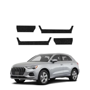 4w1 Czarna powłoka techniczna Grizz Protector na progi Audi Q3 Sportback (2018-2025)