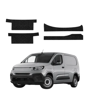 4w1 Czarna powłoka techniczna Grizz Protector na progi Fiat Doblo Cargo (2018-2026)