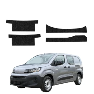 4w1 Czarna powłoka techniczna Grizz Protector na progi Peugeot Partner (2018-2026)