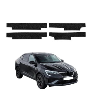4w1 Czarna powłoka techniczna Grizz Protector na progi Renault Arkana (2022-2026)