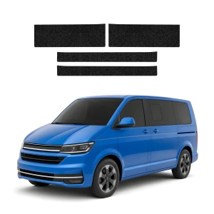 4w1 Czarna powłoka techniczna Grizz Protector na progi Volkswagen Multivan T7 (2021-2026)