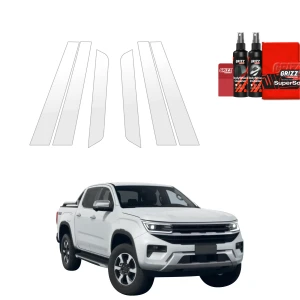 6w1 Bezbarwna folia ochronna Grizz Protector na słupki Volkswagen Amarok (2023-2026)