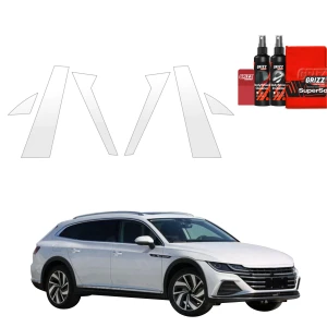 6w1 Bezbarwna folia ochronna Grizz Protector na słupki Volkswagen Arteon Shooting Brake (2019-2025)