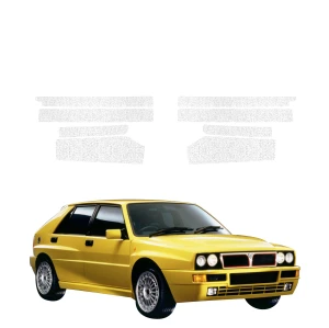 8w1 Biała powłoka techniczna Grizz Protector na progi Lancia Delta Integrale (1992-1994)