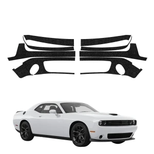 8w1 Czarna powłoka techniczna Grizz Protector na front Dodge Challenger GT (2015-2023)