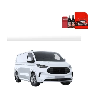 Bezbarwna folia ochronna Grizz Protector na lewy próg drzwi ładowni Ford Transit Custom (2022-2026)