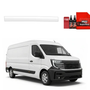 Bezbarwna folia ochronna Grizz Protector na lewy próg drzwi ładowni Nissan Interstar 3 (2024-2026)