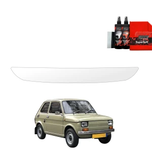 Bezbarwna folia ochronna Grizz Protector na maskę Fiat 126P (1972-2000)