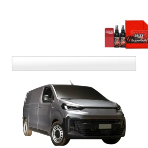 Bezbarwna folia ochronna Grizz Protector na prawy próg drzwi ładowni Fiat Scudo (2024-2026)