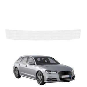 Biała powłoka techniczna Grizz Protector na próg bagażnika Audi A6 C7 Avant Facelifting (2014-2018)
