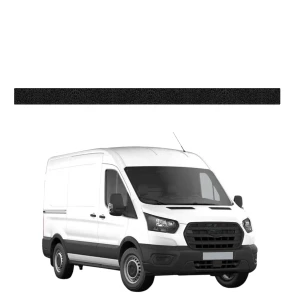Czarna powłoka techniczna Grizz Protector na lewy próg drzwi ładowni Ford Transit (2020-2026)