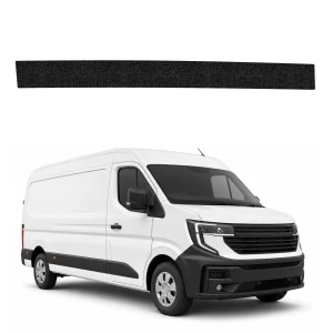Czarna powłoka techniczna Grizz Protector na lewy próg drzwi ładowni Renault Master 4 E-Tech (2024-2026)