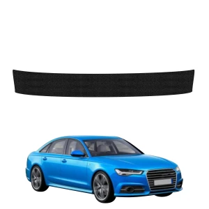 Czarna powłoka techniczna Grizz Protector na próg bagażnika Audi A6 C7 Sedan Facelifting (2014-2018)