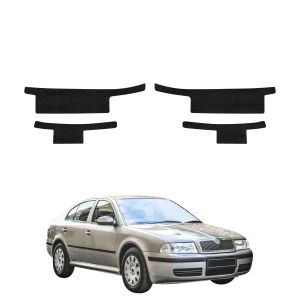 Czarna powłoka techniczna Grizz Protector na próg bagażnika Skoda Octavia (1996-2010)