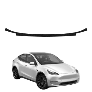 Czarna powłoka techniczna Grizz Protector na próg bagażnika Tesla Model Y (2020-2024)