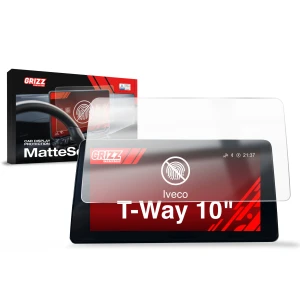 Folia antyodciskowa Grizz Protector na ekran IVECO T-Way 10" (2024-2026), matowa