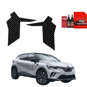 Karbonowa folia ochronna Grizz Protector na próg bagażnika Renault Captur (2019-2023)