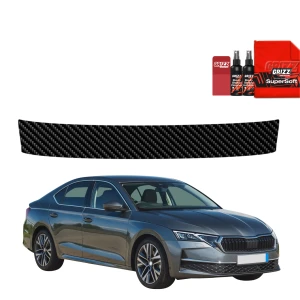 Karbonowa folia ochronna Grizz Protector na próg bagażnika Skoda Octavia 4 Liftback Facelift (2024-2026)