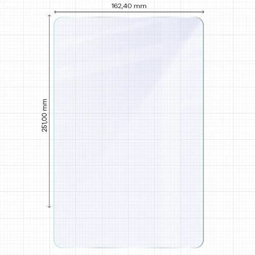 2x Szkło hybrydowe z eko aplikatorem Bizon Eplikator Tab Hybrid Mule do Galaxy Tab S11 (2/5)