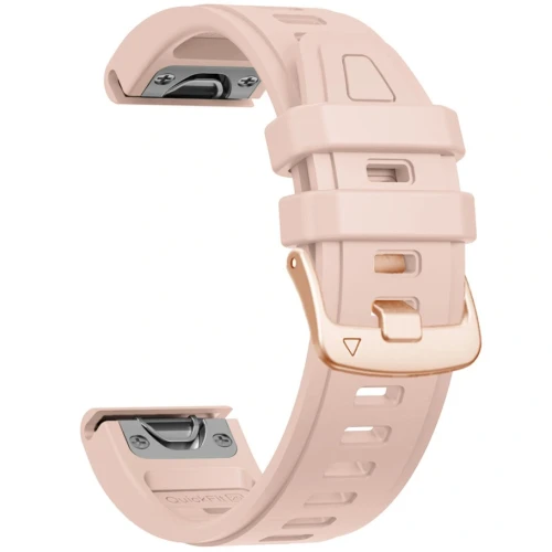 Pasek Tech-Protect Silicone do QuickFit 20 mm, pudrowy róż (2/9)