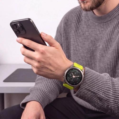 Pasek Tech-Protect Silicone do QuickFit 26 mm, zielone (4/9)
