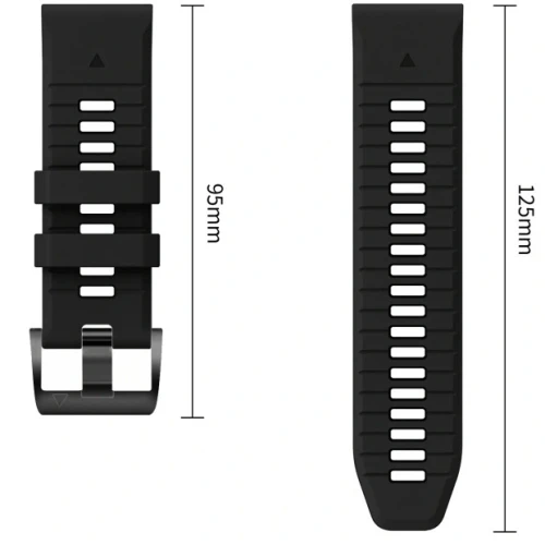 Pasek Tech-Protect Silicone do QuickFit 26 mm, czarne (8/9)
