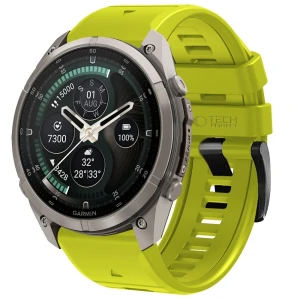 Pasek Tech-Protect Silicone do QuickFit 22 mm, zielone