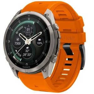 Pasek Tech-Protect Silicone do QuickFit 22 mm, pomarańczowy