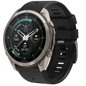 Pasek Tech-Protect Silicone do QuickFit 22 mm, czarne