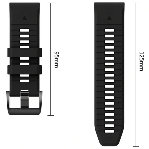 Pasek Tech-Protect Silicone do QuickFit 22 mm, czarne (8/9)