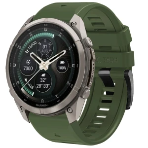 Pasek Tech-Protect Silicone do QuickFit 22 mm, zielony