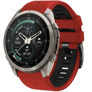 Pasek Tech-Protect Iconband Pro do QuickFit 26 mm, czerwono-czarne