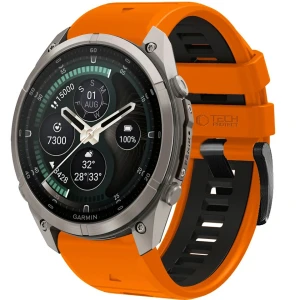Pasek Tech-Protect Iconband Pro do QuickFit 26 mm, pomarńczowo-czarne