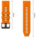 Pasek Tech-Protect Iconband Pro do QuickFit 26 mm, pomarńczowo-czarne (8/9)