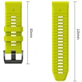 Pasek Tech-Protect Iconband Pro do QuickFit 26 mm, limonkowo-czarne (8/9)