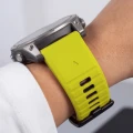 Pasek Tech-Protect Iconband Pro do QuickFit 22 mm, limonkowo-czarne (7/9)