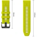 Pasek Tech-Protect Iconband Pro do QuickFit 22 mm, limonkowo-czarne (8/9)