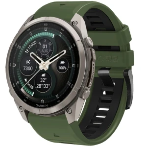Pasek Tech-Protect Iconband Pro do QuickFit 22 mm, zielono-czarne