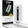 Szkło Hammer Glass Xpress Smart do iPhone 17e / 16e / 14 / 13 Pro / 13, 2 szt., czarna ramka (1/6)
