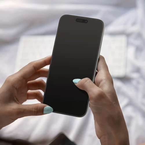 Szkło prywatyzujące do etui + Aplikator Spigen Glas.tR EZ Fit Pro Privacy 1-Pack (AC) do iPhone 18 Pro (10/14)