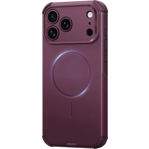 Etui ESR Cyber Tough do MagSafe do iPhone 18 Pro Max / 17 Pro Max, burgundowe (2/7)