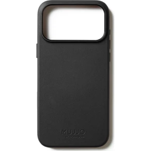 OUTLET: Etui Mujjo Full Leather Case do MagSafe do iPhone 18 Pro Max / 17 Pro Max, czarne