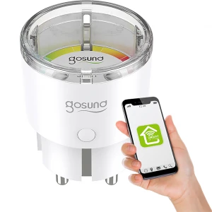 OUTLET: Inteligentne gniazdko Gosund SP111 Wi-Fi 2,4 GHz Tuya Schuko 1-Pack, białe